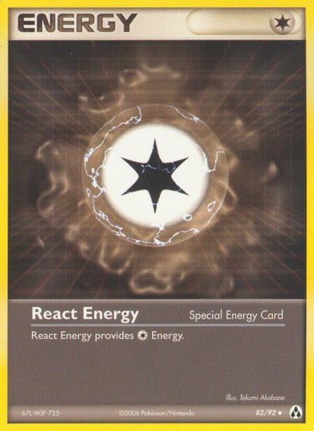 React Energy - Legend Maker Pokémon trading card