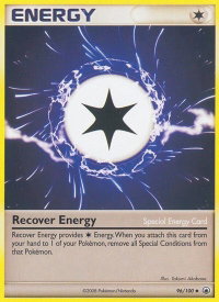 Recover Energy - Majestic Dawn (MD) #96/100 - Uncommon Pokémon Trading Card