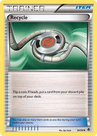 Recycle - Emerging Powers (EPO) #96/98 - Uncommon Pokémon Trading Card