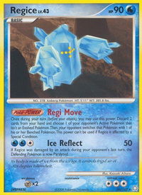 Regice - Legends Awakened (LA) #36/146 - Rare Pokémon Trading Card