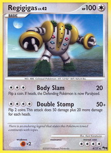 Regigigas - POP Series 9 (POP) #004/017 - Rare Pokémon Trading Card