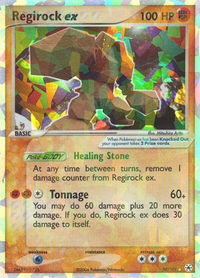 Regirock ex - Hidden Legends (HL) #98/101 - Ultra Rare Pokémon Trading Card