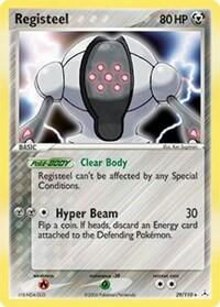 Registeel - Holon Phantoms (HP) #29/110 - Rare Pokémon Trading Card