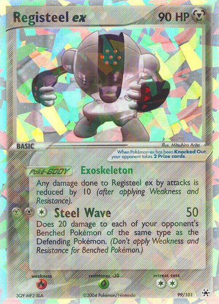 Registeel ex - Hidden Legends Pokémon trading card