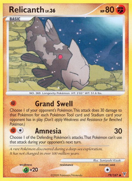 Relicanth - Supreme Victors Pokémon trading card