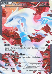 Reshiram (Full Art) - Legendary Treasures: Radiant Collection (LTR) #RC22/RC25 - Ultra Rare Pokémon Trading Card