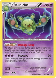 Reuniclus - Black and White (BLW) #57/114 - Holo Rare Pokémon Trading Card