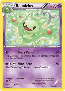 Reuniclus (53) - Noble Victories (NVI) #53/101 - Rare Pokémon Trading Card