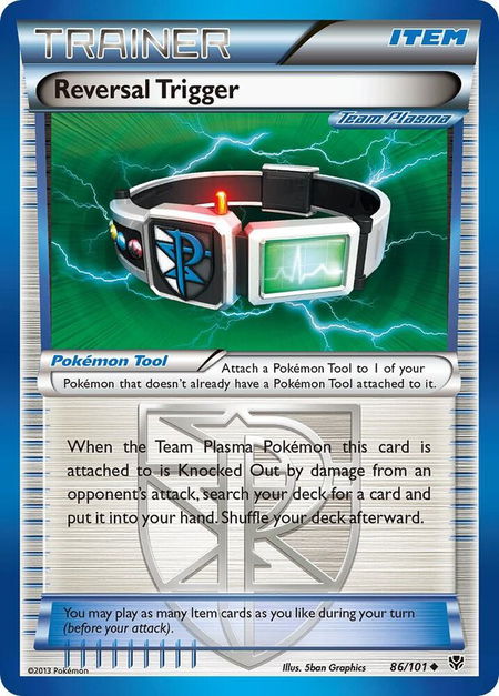 Reversal Trigger (Team Plasma) - Plasma Blast Pokémon trading card