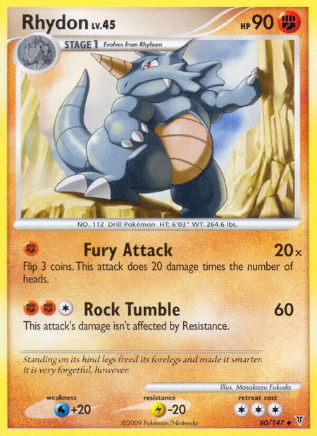 Rhydon - Supreme Victors Pokémon trading card