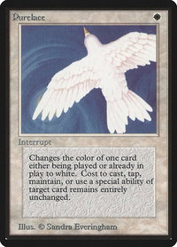 Purelace - Beta Edition (LEB) #33 - Rare Magic: The Gathering Trading Card
