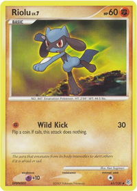 Riolu - Diamond and Pearl (DP) #61/130 - Uncommon Pokémon Trading Card