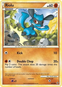Riolu - Unleashed (UL) #60/95 - Common Pokémon Trading Card