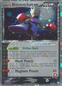 Rocket's Hitmonchan ex - Team Rocket Returns (RR) #98/109 - Ultra Rare Pokémon Trading Card
