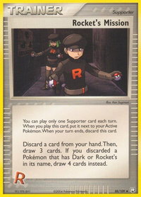 Rocket's Mission - Team Rocket Returns (RR) #88/109 - Uncommon Pokémon Trading Card