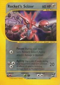 Rocket's Scizor - 4 - Best of Promos (PR) #004/009 - Rare Pokémon Trading Card