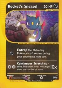 Rocket's Sneasel - 5 - Best of Promos Pokémon trading card