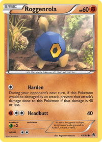 Roggenrola (49) - Emerging Powers (EPO) #49/98 - Common Pokémon Trading Card