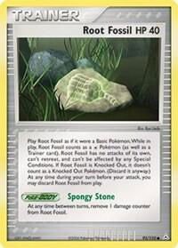 Root Fossil - Holon Phantoms (HP) #93/110 - Common Pokémon Trading Card