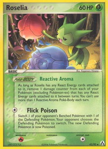 Roselia - Legend Maker (LM) #42/92 - Uncommon Pokémon Trading Card