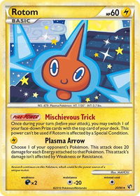 Rotom - Undaunted (UD) #20/90 - Rare Pokémon Trading Card