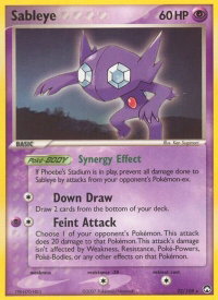Sableye - Power Keepers (PK) #22/108 - Rare Pokémon Trading Card
