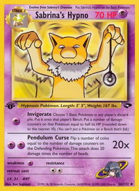 Sabrina's Hypno - Gym Challenge (G2) #056/132 - Uncommon Pokémon Trading Card