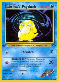 Sabrina's Psyduck - Gym Challenge (G2) #099/132 - Common Pokémon Trading Card