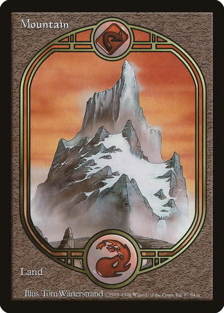 Mountain (UGL) - Unglued Magic: The Gathering trading card
