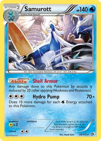 Samurott - Legendary Treasures (LTR) #39/113 - Holo Rare Pokémon Trading Card