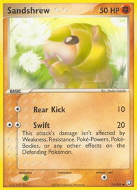 Sandshrew - Team Rocket Returns (RR) #74/109 - Common Pokémon Trading Card