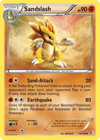 Sandslash - Boundaries Crossed (BCR) #79/149 - Uncommon Pokémon Trading Card