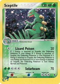 Sceptile - 11/109 - Ruby and Sapphire (RS) #11/109 - Holo Rare Pokémon Trading Card