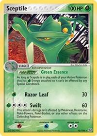 Sceptile - 10/106(EX Emerald) trading card from Deck Exclusives Sceptile - 10/106(EX Emerald) - Deck Exclusives Pokémon trading card