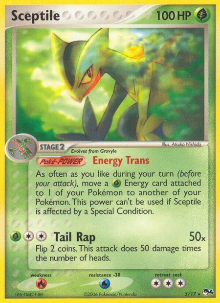 Sceptile - POP Series 4 Pokémon trading card