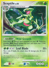Sceptile - Great Encounters (GE) #8/106 - Holo Rare Pokémon Trading Card