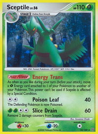Sceptile - Stormfront (SF) #10/100 - Holo Rare Pokémon Trading Card