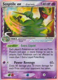 Sceptile ex (Delta Species) - Crystal Guardians (CG) #96/100 - Ultra Rare Pokémon Trading Card