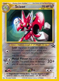 Scizor - WoTC Promo (PR) #33/53 - Promo Pokémon Trading Card