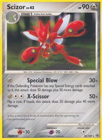 Scizor - Majestic Dawn (MD) #29/100 - Rare Pokémon Trading Card