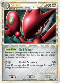 Scizor (Prime) - Undaunted (UD) #84/90 - Ultra Rare Pokémon Trading Card