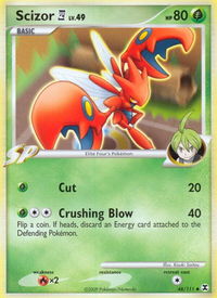 Scizor E4 - Rising Rivals (RR) #48/111 - Uncommon Pokémon Trading Card