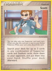 Scott - Power Keepers (PK) #81/108 - Uncommon Pokémon Trading Card