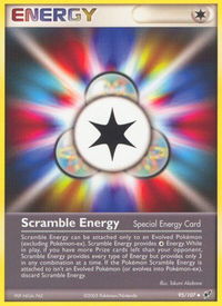 Scramble Energy - Deoxys (DX) #95/107 - Uncommon Pokémon Trading Card