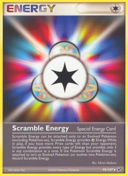 Scramble Energy - Deoxys Pokémon trading card