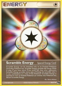 Scramble Energy - POP Series 4 (POP) #010/017 - Uncommon Pokémon Trading Card