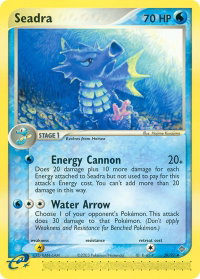Seadra - 39/97 - Dragon (DR) #39/97 - Uncommon Pokémon Trading Card