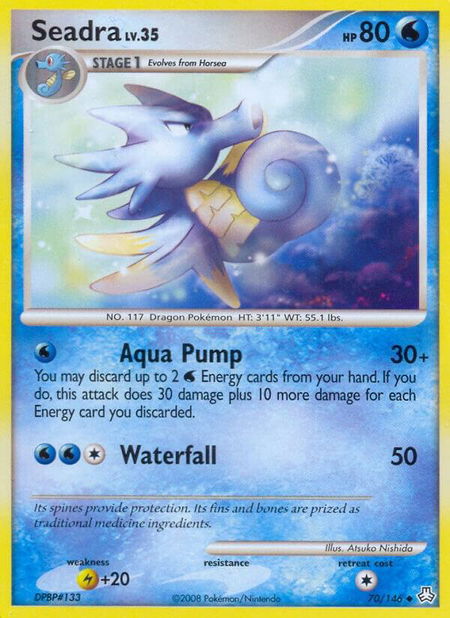 Seadra - Legends Awakened Pokémon trading card