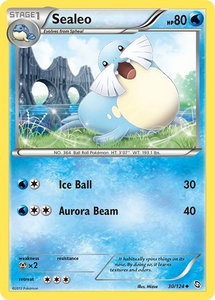 Sealeo - Dragons Exalted (DRX) #30/124 - Uncommon Pokémon Trading Card