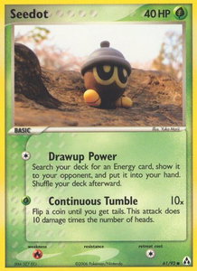 Seedot - Legend Maker (LM) #61/92 - Common Pokémon Trading Card